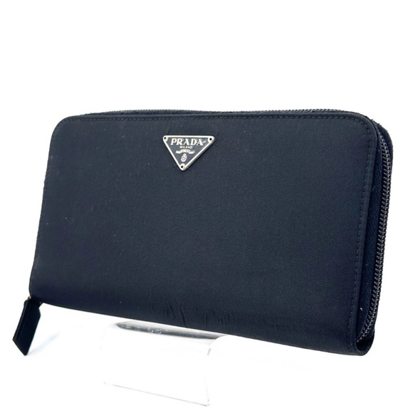 Prada Black Tesutto Nylon Long Wallet - Picture 15 of 15